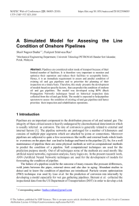 Pipeline Condition Assessment Using BPN Model