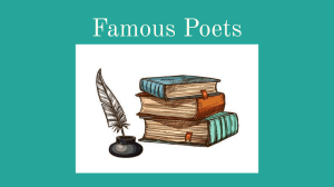 Famous Poets: Silverstein, Lear, Seuss