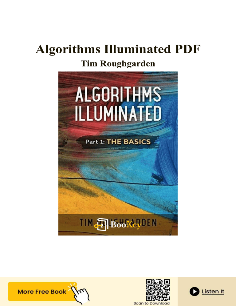 Algorithms Illuminated Summary & Analysis