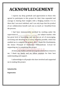 Class 12 CBSE Physics Project Record