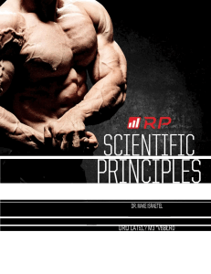 Principios Cient&iacute;ficos del Entrenamiento de Hipertrofia
