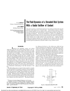 Shrouded Disk System Fluid Dynamics Study