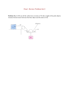 Engineering Mechanics Statics Problem Set