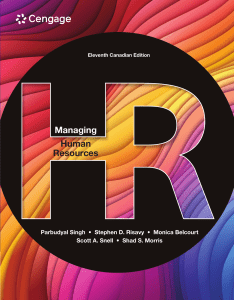 Managing Human Resources | Textbook | Strategic HRM