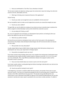 QA Interview: Agile Testing and Scrum