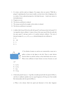 Physics Problem Set: Mechanics & Collisions