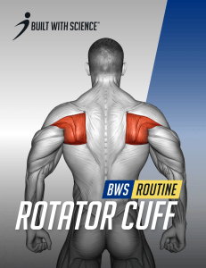 Rotator Cuff Routine: Strength & Injury Guide