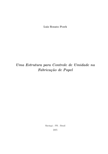Controle de Umidade no Papel: Abordagem com Redes Neurais