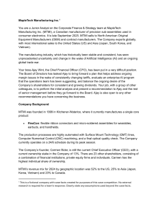 MapleTech AI Strategy Case Study
