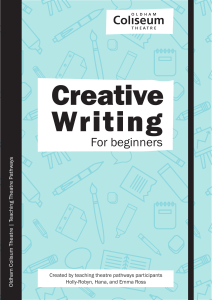 Creative Writing for Beginners Guide