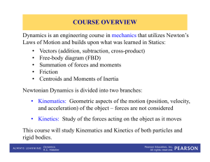 Engineering Dynamics Course Overview | Kinematics