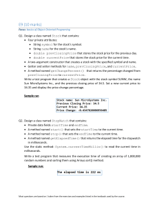Java OOP Lab Assignment with Solutions