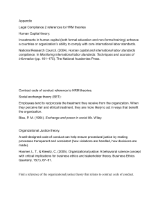 HRM Theories in Legal Compliance