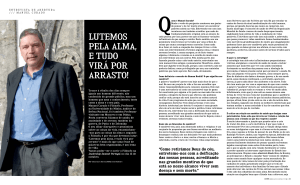 Entrevista com o Fil&oacute;sofo Manuel Curado