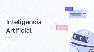 Introducci&oacute;n a la Inteligencia Artificial