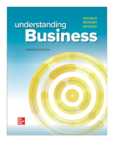 Understanding Business 13th Ed. Textbook