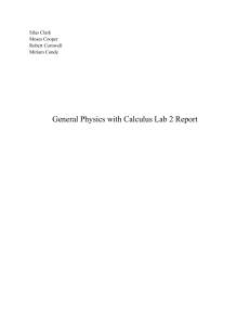 Physics Lab Report: Acceleration on an Incline