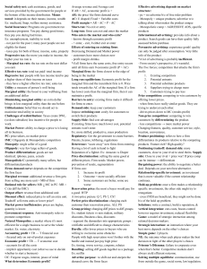 Microeconomics Lecture Notes PDF