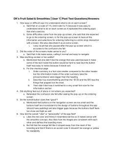 Fruit App Usability Test Report