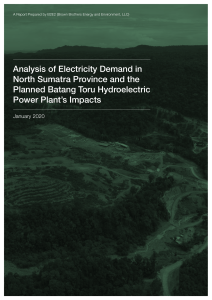 Batang Toru Dam Impact Analysis
