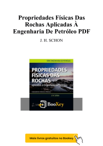 Propriedades F&iacute;sicas das Rochas na Engenharia de Petr&oacute;leo