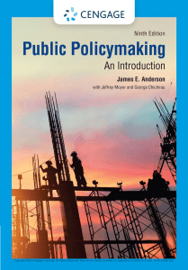 public policymaking