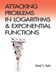 Logarithms and Exponential Functions Guide
