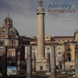 A History of Roman Art: From Republic to Empire