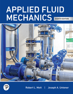 Applied Fluid Mechanics Textbook