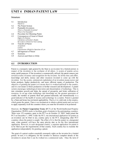 Indian Patent Law Guide