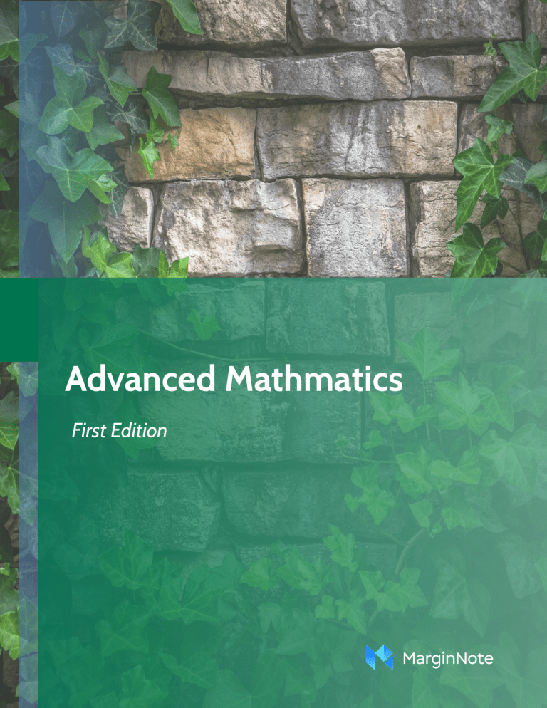 New Advanced Math Advanced Mathematics: Inequalities
