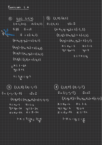 Problemas de Geometr&iacute;a Anal&iacute;tica con Vectores