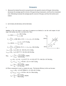 Thermodynamics Exam Answers & Analysis