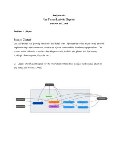 UML Use Case & Activity Diagram Assignment