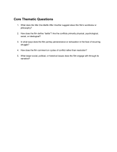 Film Analysis: One Battle After Another