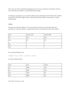 Data Manipulation Commands Guide