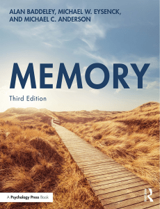 Memory Psychology: An Introduction