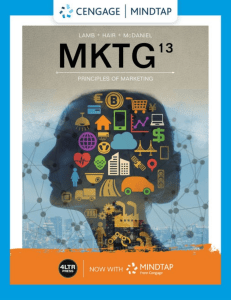 MKTG 13th Edition Marketing Textbook