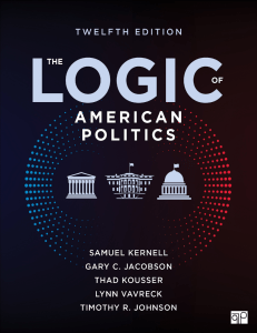 The Logic of American Politics 12th Ed.