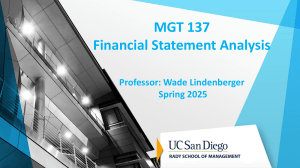 Financial Statement Analysis Framework Guide