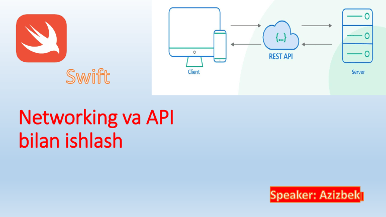 Networking va API