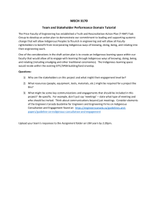 MECH 3170 Stakeholder Performance Tutorial