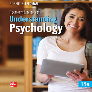 Essentials of Understanding Psychology 14th Edition