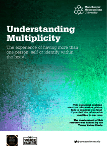 Understanding Multiplicity: A Guide for Young People