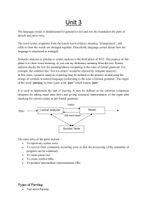 Guide to NLP: Syntax, Semantics & Applications