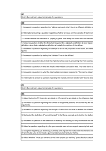 Critical Thinking & Logic Study Notes