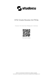 CIE A2 Physics 9702 Grade Booster