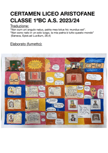 Elaborato su Seneca e Fumetto