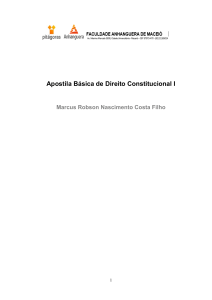 Apostila Direito Constitucional I