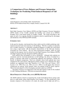 HFFB vs HFPI for Tall Building Wind Analysis